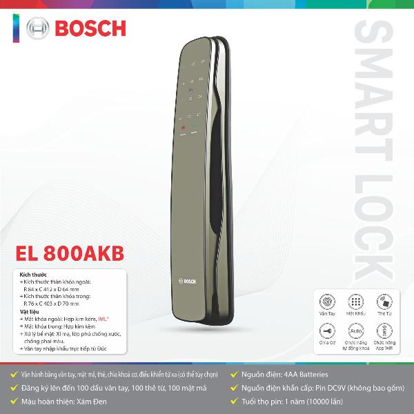 Khóa Cửa Bosch EL 800AKB