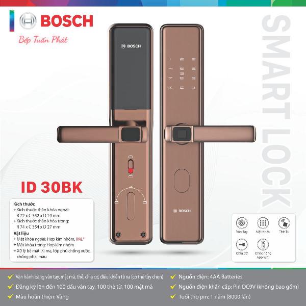 Khóa Cửa Bosch ID 30BK